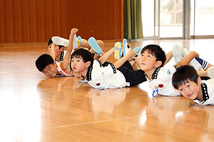 年長組の体操教室　　　　C・D