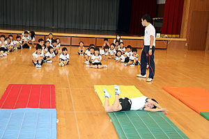 年長組の体操教室　　　　C・D
