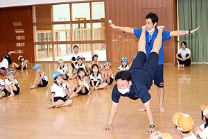 年長組の体操教室　　　　C・D・E