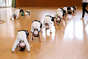 年長組の体操教室　　A・B