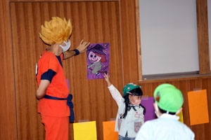 １０月生まれの誕生会　年長組