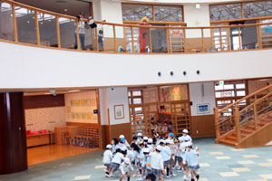 １０月生まれの誕生会　年長組