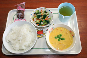 １０月生まれの誕生会　年長組