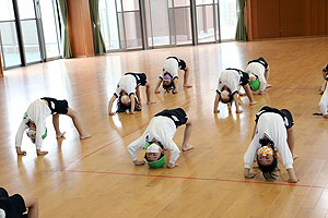 年長組の体操教室　A・B