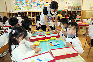 アジサイの制作　　C