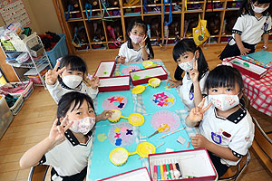 アジサイの制作　　C