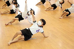 年長組の体操教室　C・D・E