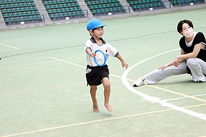 運動会予行5　　　年長組リレー