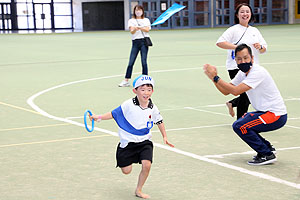 運動会予行5　　　年長組リレー