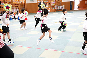 リズムフェスティバルの活動　年中Aチーム