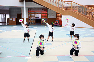リズムフェスティバルの活動　年中Aチーム