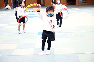 リズムフェスティバルの活動　年中Aチーム