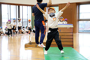 リズムフェスティバルの活動　年長Aチーム