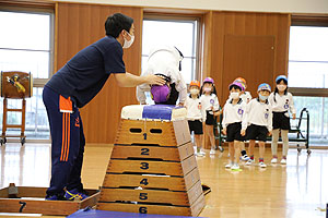 リズムフェスティバルの活動　年長Aチーム
