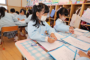 習字教室　年長組