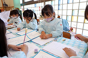 習字教室　年長組