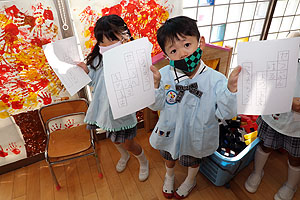 習字教室　年長組