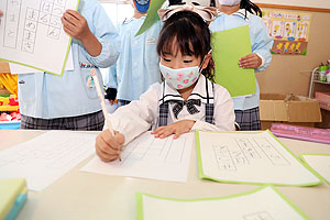 習字教室　年長組