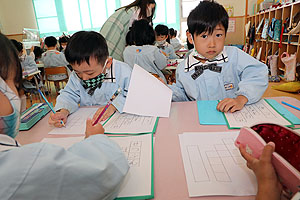 習字教室　年長組