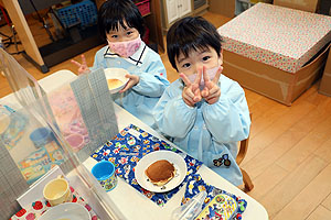 ホットケーキパーティ　りす・こあら・ぱんだ