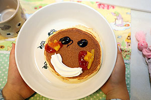 ホットケーキパーティ　りす・こあら・ぱんだ