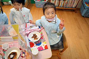 ホットケーキパーティ　りす・こあら・ぱんだ