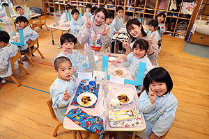 ホットケーキパーティ　りす・こあら・ぱんだ