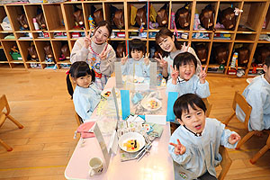 ホットケーキパーティ　りす・こあら・ぱんだ