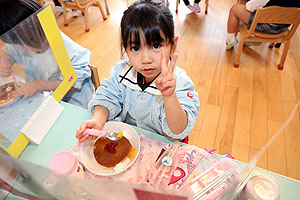 ホットケーキパーティ　きりん・ことり・うさぎ