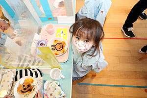 ホットケーキパーティ　きりん・ことり・うさぎ