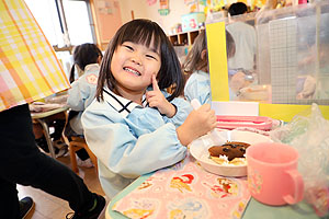 ホットケーキパーティ　きりん・ことり・うさぎ