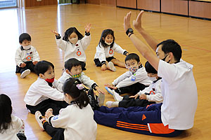 体操教室　笑顔いっぱい！　楽しかったね！　きりん