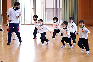 体操教室　笑顔いっぱい！　楽しかったね！　きりん