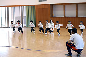 体操教室　笑顔いっぱい！　楽しかったね！　きりん