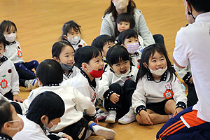 体操教室　笑顔いっぱい！　楽しかったね！　きりん
