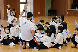 体操教室　笑顔いっぱい！　楽しかったね！　きりん