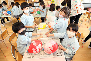 張り子を作りました！　B・さくら