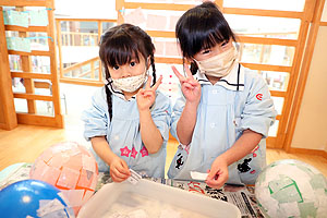 張り子を作りました！　B・さくら