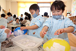 張り子を作りました！　B・さくら