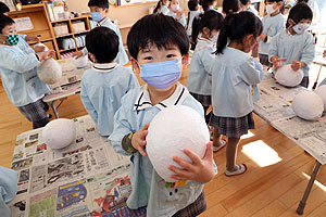 作品展の制作活動の様子　A