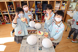 作品展の制作活動の様子　A