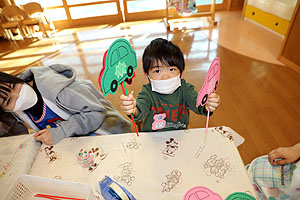 エンゼルキッズクラブの制作活動    　月曜コース