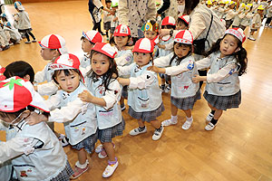 4月生まれのお誕生会　年少組