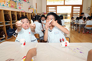 小麦粉粘土楽しかったね！　A