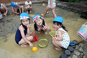 エンゼルパークで水遊び‼　涼しかったね　　B・D