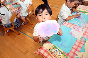 梅雨の制作　ことり