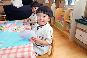 梅雨の制作　ことり