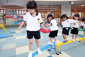 サーキット遊び　楽しかったね　　ひまわり