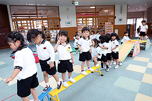 サーキット遊び　楽しかったね　　ひまわり