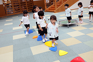 サーキット遊び　楽しかったね　　ひまわり